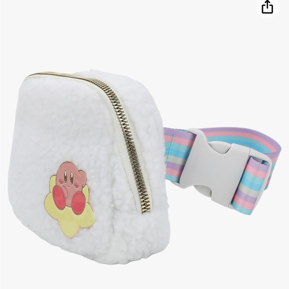 Kirby fluffy Fanny pack belt bag New - Picture 4 of 13
